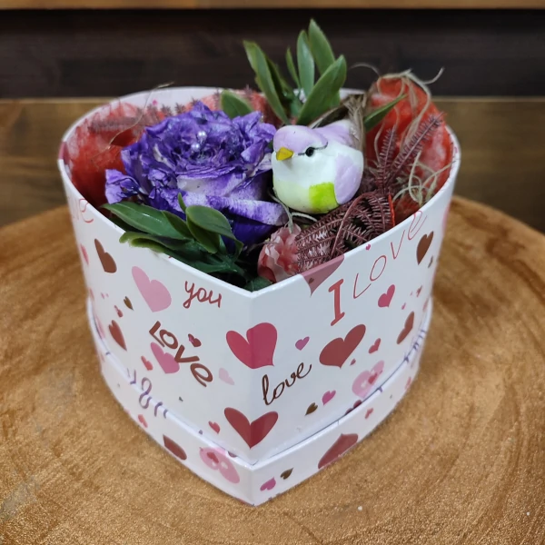 Caja corazón