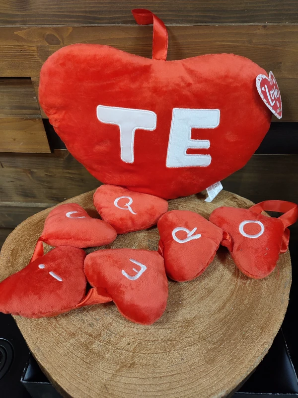 Cojin te quiero colgante