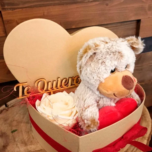 Caja corazón Te Quiero